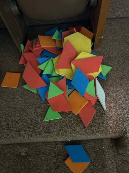 Photo of free Foam geometric pieces (Beverly Grove in Los Angeles) #1