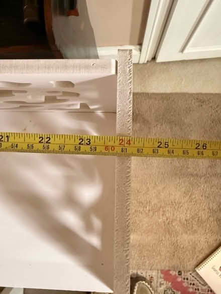 Photo of free Shelf unit - light white MDF (Battersea SW11) #2