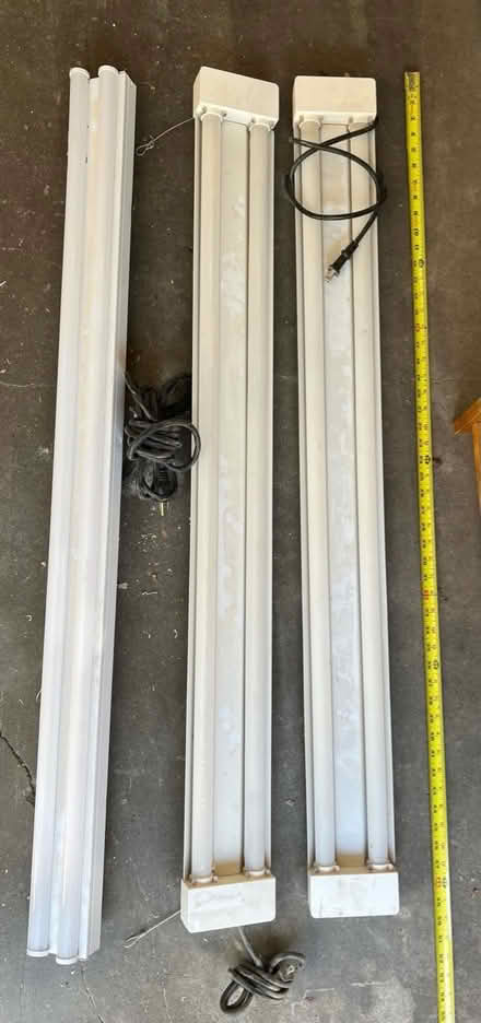 Photo of free Six 4-foot shop lamps (Stevens) #2