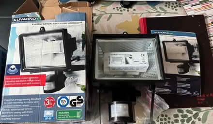 Photo of free 2 PIR floodlights boxed unused (Sydenham SE26) #3