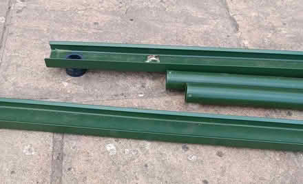 Photo of free Small Gauge Green Gutter and Downpipe (Chippenham SN15) #1