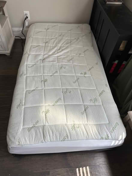Photo of free Trundle mattress with rolling frame (West Cary, Ridgefield Farms) #3