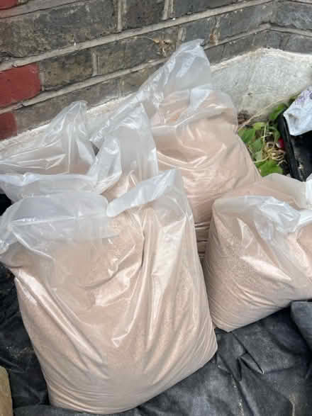 Photo of free Quartz sand 12.5kg x 6 bags (SE12 8qq) #1