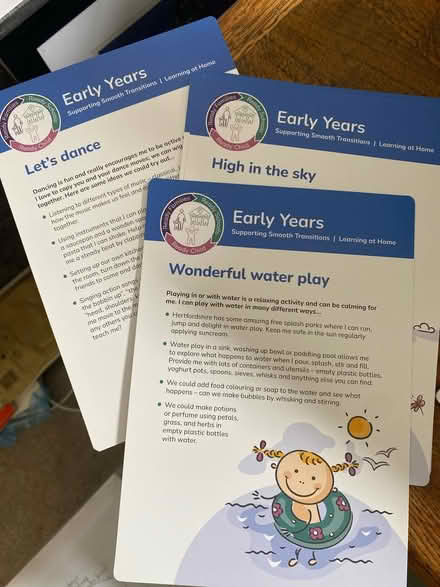 Photo of free Early Years support cards (BS16) #2