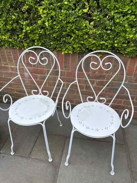 Photo of free 2 garden chairs (UB5 6TX) #1