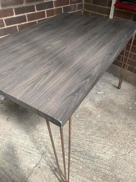 Photo of free Dark wood effect dining table (Garston WD25) #3