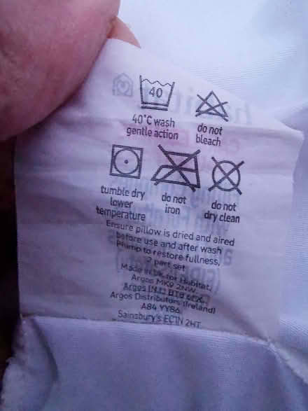 Photo of free Pillow (Gorse Hill M16) #3