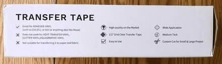 Photo of free new 50ft roll of vinyl transfer tape [20886] #2