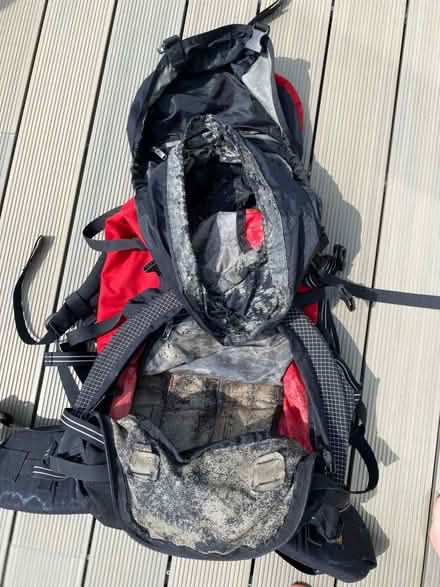Photo of free Low Alpine rucksack -lining peeling (GL5 Amberley) #1