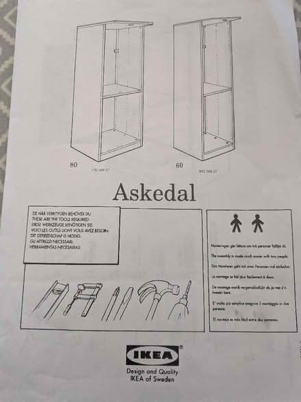 Photo of free Four Tall IKEA Wardrobe Askedal (Ladywell SE4) #3