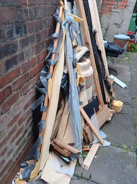 Photo of free Dismembered sofa, wood cuttings, old mattress, office chair (Paradise DY2) #2