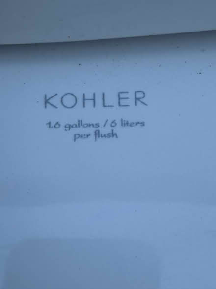 Photo of free Kohler toilet ….round bowl (Pleasanton) #2