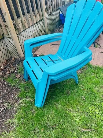 Photo of free Patio Chairs and lawn chairs (Meadowvale) #4