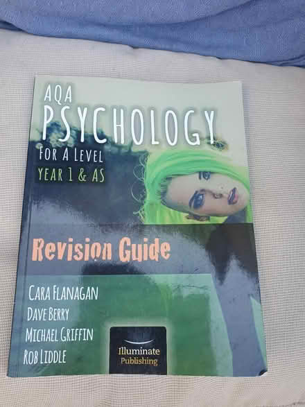 Photo of free A Level Psychology revision book (Manor Road N17) #1