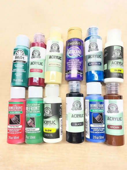 Photo of free Craft Acrylic Paints (Near Grayslake Central) #1