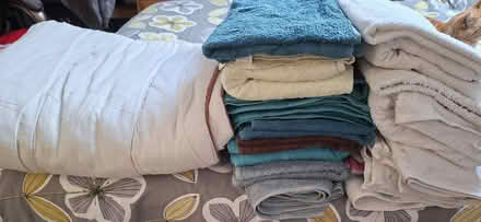Photo of free Old Towels & Duvet (Kings Sutton OX17) #1