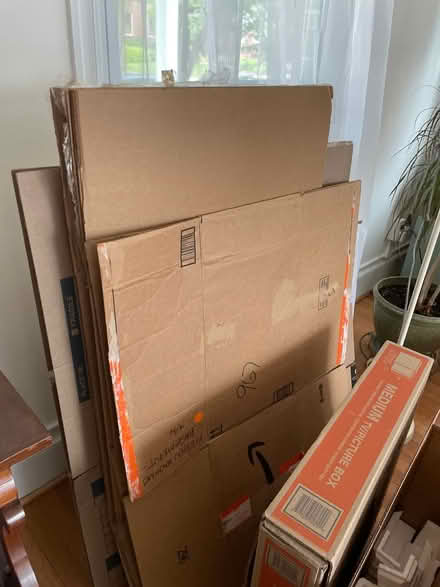 Photo of free ~15 moving boxes s/m/l/xl + tv box (Brightwood) #1