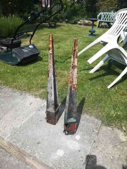 Photo of free Two Metposts 3" (Cholsey/Wallingford OX10) #1