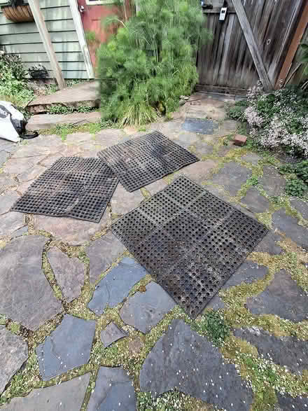 Photo of free Heavy rubber tile mats (Bryant) #2