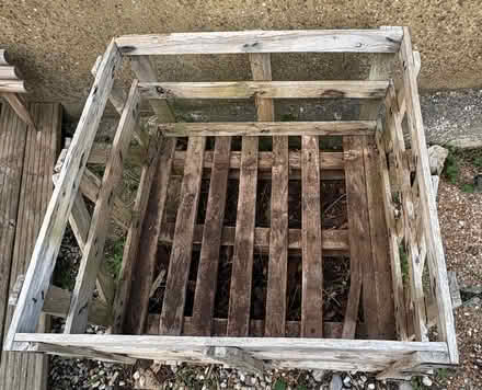 Photo of free Wooden Garden Crate (Eastbourne BN23) #3