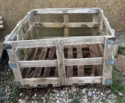 Photo of free Wooden Garden Crate (Eastbourne BN23) #1