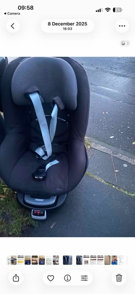 Photo of free Car seat (Edinburgh EH16) #1