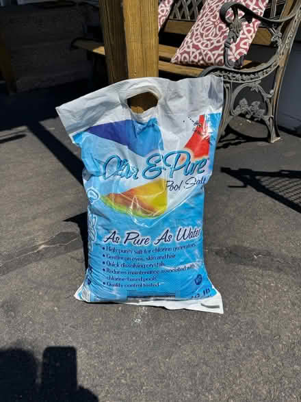 Photo of free Clear & Pure Pool Salt 40 lb (West Bristol) #1