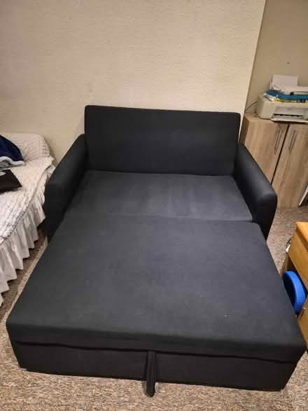 Photo of free Black sofabed (Moseley B13) #3
