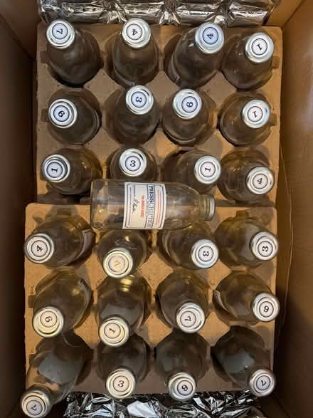 Photo of free 25 empty glass bottles (Bucklesham IP10) #1