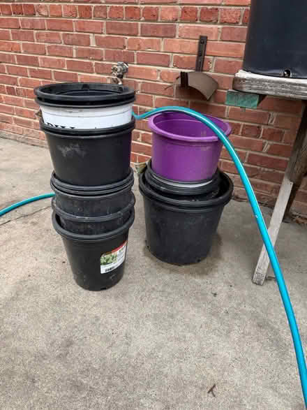 Photo of free Plastic pots (By WJHS) #2
