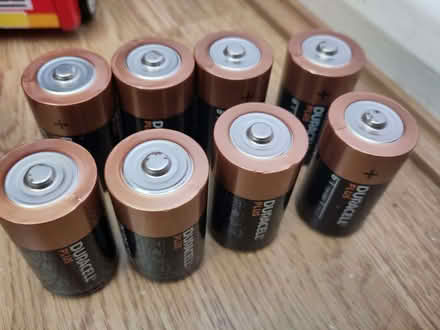 Photo of free 8x Duracell D type batteries (St Ives PE27) #1