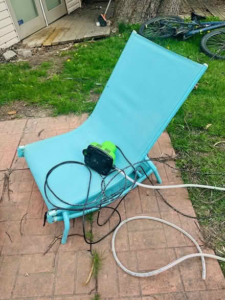 Photo of free Patio Chairs and lawn chairs (Meadowvale) #1