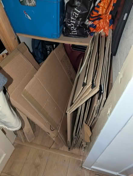 Photo of free Boxes and bubble wrap (19 halbert Street G41 3TT) #1