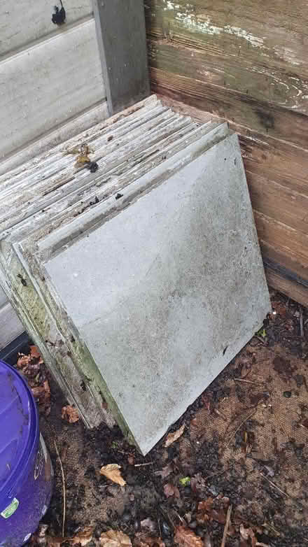 Photo of free 16 grey 45cm x 45cm tiles (Adel LS16) #1