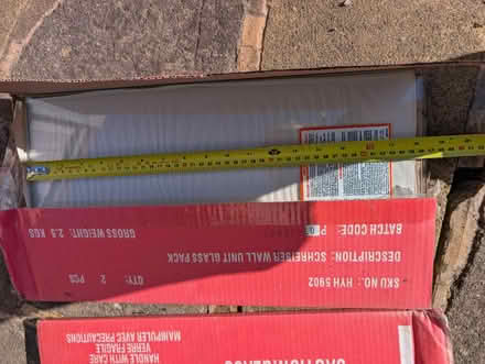 Photo of free 4 glass shelving (Shenfield, CM15) #1