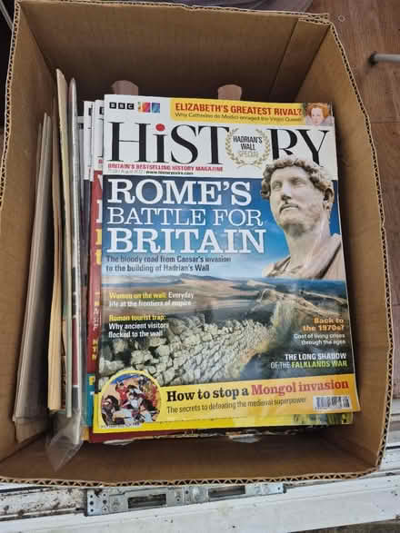 Photo of free Box of BBC History magazines (Aldershot, GU12) #1