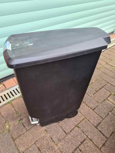 Photo of free Black 40L Plastic Bin (Thornliebank, G46) #1