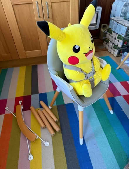 Photo of free Koo di duo wooden high chair (East wall) #2
