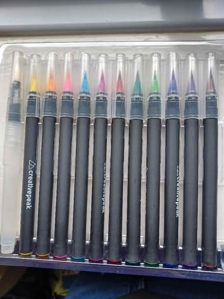 Photo of free Art pad and brush pens (Sale M33) #2