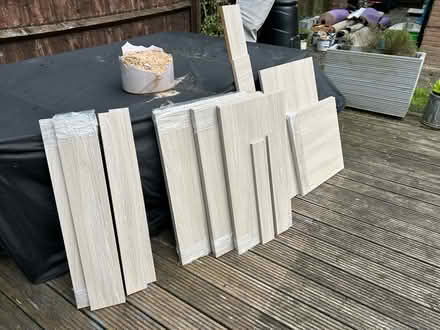 Photo of free Collection of light oak effect MDF (Sudbrooke LN2) #3