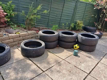 Photo of free tyres - 2x (Henley in Arden B95) #1