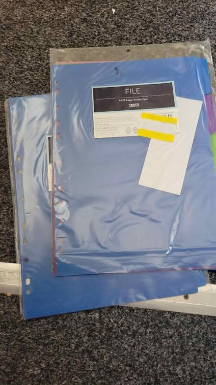 Photo of free File dividers (Southend, SS1) #1