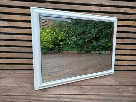 Photo of free Painted Pine Bevel Edged Mirror (Southport, PR9) #1