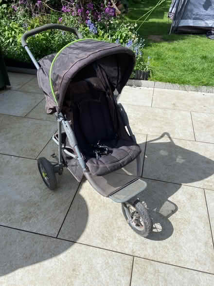 Photo of free 3 wheeler cross country pushchair. (Rifle Range No 2 GU12) #1