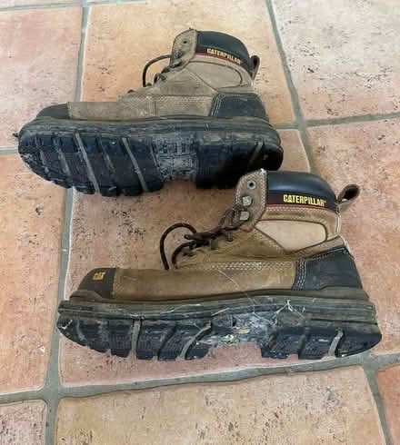 Photo of free CAT safety boots Size 9 (West Bergholt CO6) #3