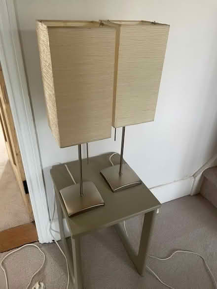Photo of free bedside table lights (Emsworth PO10) #2