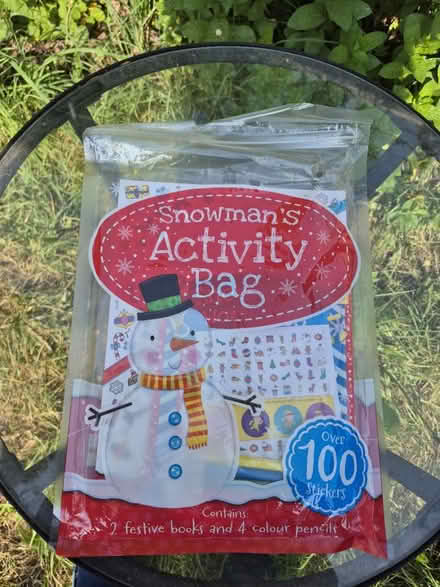 Photo of free Snowman's Activity Bag (Aldershot, GU12) #1
