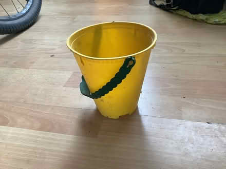 Photo of free Child’s Yellow bucket with handle (Brampton S40) #1