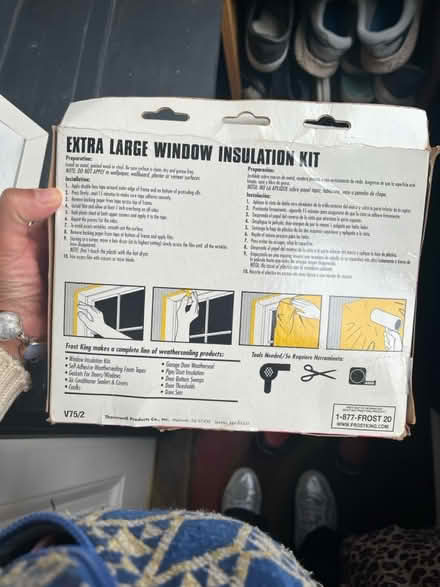 Photo of free Window insulation kit (BN3 7BT) #2