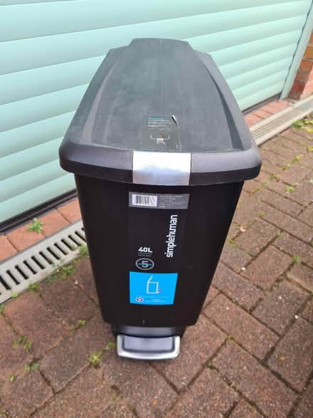 Photo of free Black 40L Plastic Bin (Thornliebank, G46) #2
